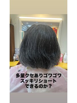 美容室 ステラ マッシュレイヤーウルフ
