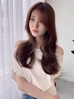 ソヨン 星が丘店(SOYON)&nbsp;韓国ワンホンレイヤーロングレイヤーカットイメチェン前髪あり