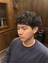 ザバーバー 青山(THE BARBER) ウェット感×波打ちスパイラルウルフ