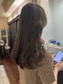 ナナナパレナ 梅田店(nanana parena) 髪質改善サロンだからこその修復しながらのデザインカラー#艶髪