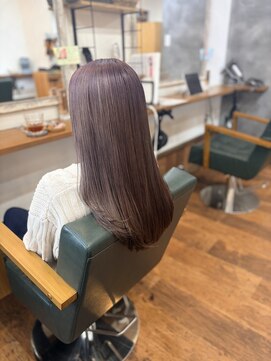 ブランチ シカ(branch.cica) グレージュ×シルバー