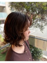 ジルトータルビューティーサロン 河内花園店 (JILL) ニュアンスパーマボブ×パーマ4.26