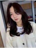 大分韓国かき上げレイヤーカット大人レイヤー顔まわりレイヤー