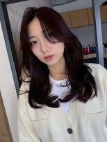 エトワ 中央店(etoi)&nbsp;大分韓国かき上げレイヤーカット大人レイヤー顔まわりレイヤー