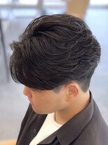 バース バイ ハピネス(BIRTH by happiness) フェザーパーマニュアンスパーマ曲がる縮毛矯正センターパート