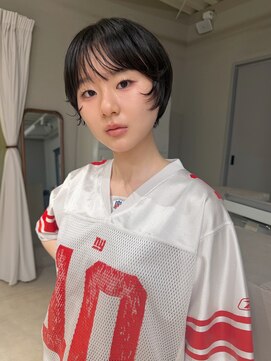 ホヌン 茅ヶ崎(Honnun) 【10代20代30代】モードカジュアル◇黒髪マッシュショート