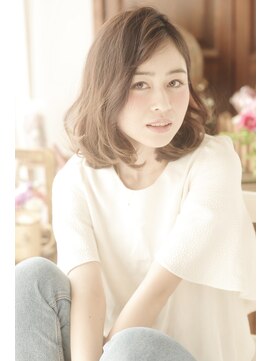 メリーランド 自由が丘(MerryLand) 【ベージュメープルミルクティ】大人アンニュイふわロブ