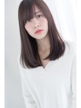 フレーム へアアンドトリートメント 天王寺北口店(FRAME) 【FRAME  天王寺】ナチュラルセミロング