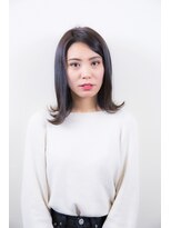 ダアッカ(da acca)&nbsp;大人かわいいレイヤースタイル☆透明感シアーアッシュブラウン