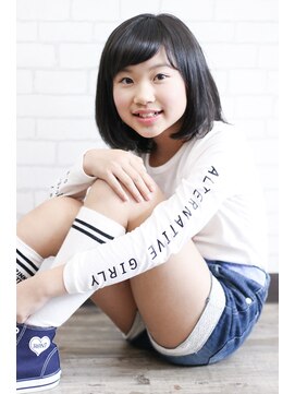 ヘアメイク アヴァロン 橋本店(HAIR MAKE Avalon) 【Avalon橋本】モテ愛されキッズボブディ［橋本駅/緑区橋本］