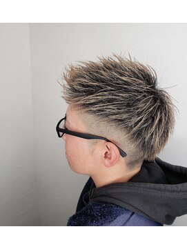 ルッカヘアガーデン バイ ラッシュゴールド(RUCCA HAIR GARDEN by LUSH GOLD) メンズメッシュ