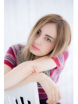 ミック ヘアアンドメイク アップ 駒込店(miq Hair&Make up) 立体感で魅せる!スパイシーセミディ