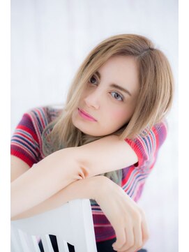 ミック ヘアアンドメイク アップ 駒込店(miq Hair&Make up) 立体感で魅せる!スパイシーセミディ