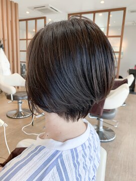 ベルポートヘア(Bellport hair) 落ち着いた雰囲気のショートボブ