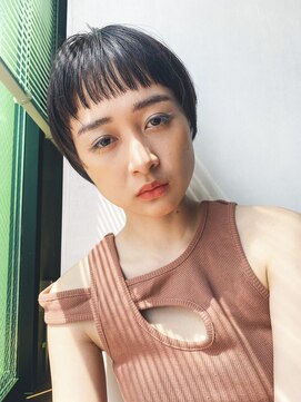 ハイジア(hygea) [hygea]ワイドバング　オン眉ショート[薬院/警固]