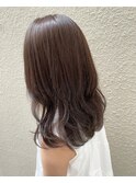 柔らかい質感×ブラウンベージュ