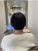 【ショート】【ナチュラルブラウン】20代 30代