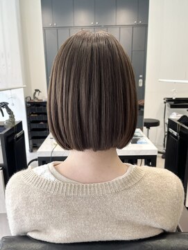 ガーデン タチカワ(garden tachikawa) 20代30代大人かわいいうる艶髪抜け感ヘア切りっぱなしボブ