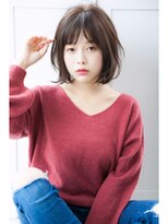 クシュ 所沢東口店(kusyu...)&nbsp;大人かわいい/美髪/ネビージュ/ホワイトグレージュ/こなれミディ