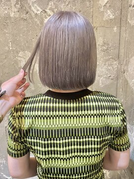 アンリ(Henri) 【かしむらゆうか】ラベンダーベージュ/ブリーチ/ケアブリーチ