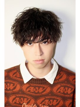 ミオ(Mio) 滋賀、南草津、メンズ美容室、波巻きツイストスパイラルパーマ