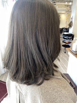 フラバー(flover) flover【ブリーチなしグレージュxラベンダー】透明感カラー