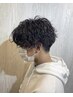 【朝のセットを楽に！】メンズカット＋メンズパーマ/￥8900
