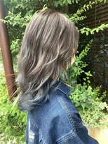 シャル 相模大野(shalu)&nbsp;【ムラカミ】シルバー×ブルー　≪shalu相模大野≫