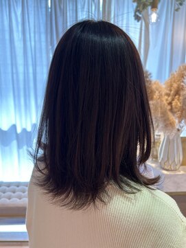 アンド ラ ブランシュ(&.La Blanche) ショコラアッシュ/ふんわりカール/縮毛矯正/ストレート/大宮