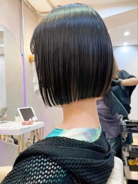 リール 銀座(R'EEL) 大人ボブ×ダークアッシュ