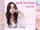 アーチフォーヘアー 梅田店(a-rch for hair)の写真