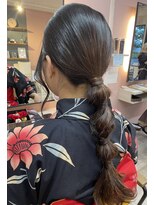 スリーバイエイム(03 eim)&nbsp;編みおろしアレンジ