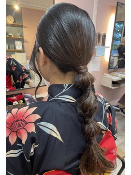 スリーバイエイム(03 eim) 編みおろしアレンジ