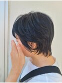 ショートウルフスタイル