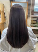 髪質改善 さら艶 艶髪 ストレート 【アリシアヘアー 那珂】