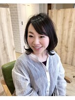 カミケンネクスト(kamiken.next)&nbsp;くびれ外ハネミディアム伸ばし中こなれ感【カミケンネクスト】