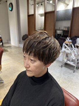 アクストスタイル(axt style) マッシュショート