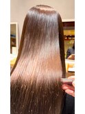 圧倒的艶髪を手に入れて欲しい「本気」*髪質改善ストレート