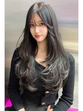 ランズ(LANDS) レイヤーカット 【韓国ヘア 大阪 梅田】