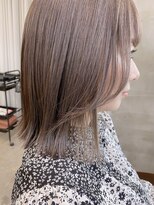 フリーラ 横浜(freera)&nbsp;黒髪/グレーベージュ/レイヤーロング/前髪パーマ[横浜駅]