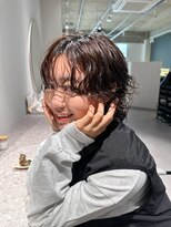 アム(amu)&nbsp;ショートパーマ/パーマショート/前髪パーマ/ウルフパーマ