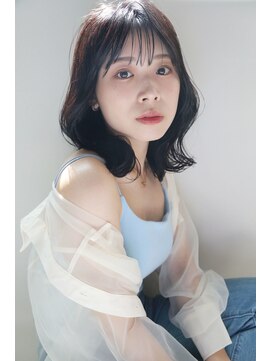 フィガロ ミリー 北生駒店(Figaro Mily) くびれミディアムヘア