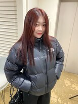 グリット(Grit)&nbsp;ブリーチなしダブルカラーでレッド系