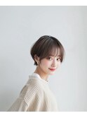【ボブスタイル】耳掛けアレンジショートボブ