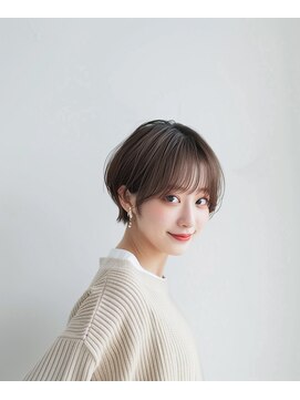 ヘア ケア オディール(Hair Care Odile) 【ボブスタイル】耳掛けアレンジショートボブ