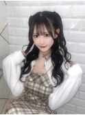 編み上げハーフツイン＊まゆ