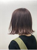 透明感抜群こなれ大人可愛いピンクへアエンドカラー