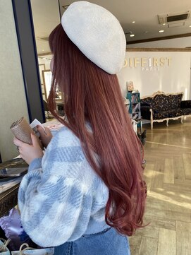 コワファースト 大分(COIFF1RST) ニュアンスカラー！ピンクベージュカラー