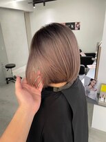 キング(K!ng)&nbsp;縮毛矯正髪質改善ハイライトレイヤーカット枚方美容室エクステ