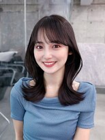 フィヴェント(Fivent)&nbsp;美髪韓国レイヤーイメチェン似合わせ小顔シースルーワイドバング